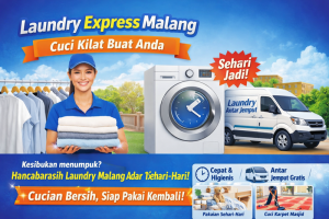 Laundry Express Malang Cuci Kilat Buat Anda