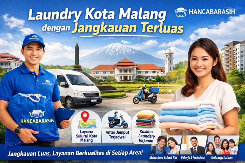 Laundry Kota Malang dengan Jangkauan Terluas Hancabarasih