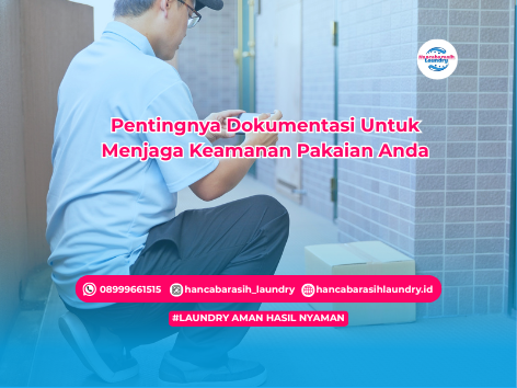 Dokumentasi Kurir Laundry: Keamanan Antar Jemput Terjamin