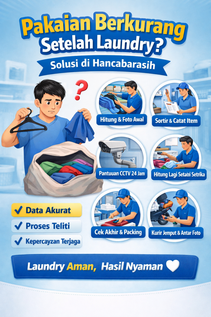 Pakaian Berkurang Setelah Laundry Ini Solusi di Hancabarasih